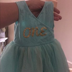 ONE Birthday dress